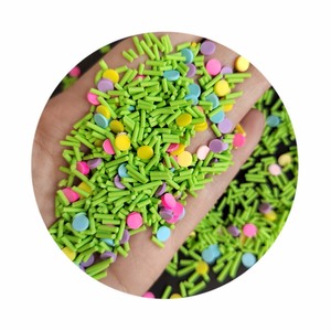 Ý Tưởng Sản Phẩm Mới 2024 Nhỏ <span class=keywords><strong>Polymer</strong></span> Đất Sét Lát Kẹo Hạt Mini Nghệ Thuật Kit Kawaii Nhỏ Sprinkles Số Lượng Lớn Tay Thủ Công Trang Trí Nội Thất - Product Image 5