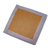 Coussin de siège de voiture Betabam Home Moai en velours, à base d'armoise, rafraîchissant, antidérapant, avec rembourrage en coton, pour usage domestique et professionnel, personnalisable