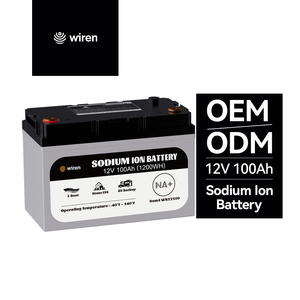 Batería de Iones de Sodio W12100 12V 100Ah (Cátodo de Óxido de Sodio) |   1200 Wh |   Temperatura Baja de -40°C |   6000 Ciclos |   20 kg |   Barco eléctrico/autocaravana/casa móvil - Product Image 1