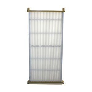 공장 맞춤형 고효율 주름 에어 필터 평면 패널 필터 요소 집진기 플레이트 산업용 레이저 - Product Image 1