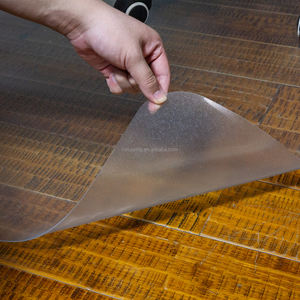 Protector de Silla de Oficina Moderno para el Hogar, Transparente, de PVC, Alfombra para Pisos de Madera, para Superficies Duras - Product Image 2
