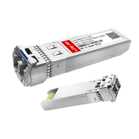 Module SFP+ 10G compatible Brocade 10G-SFPP-LR, émetteur-récepteur optique à fibre LR SMF 1310nm 10km Duplex LC avec certifications CE FCC Rohs