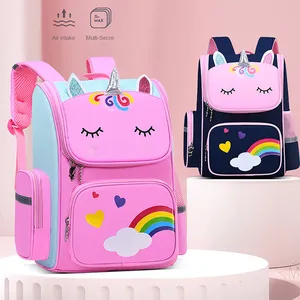 Licorne Imprimer Léger Respirant Étudiant Sac À Dos Dessin Animé pour L'école Primaire Grades 1-3 6 Vente En Gros Dropshipping Disponible - Product Image 1