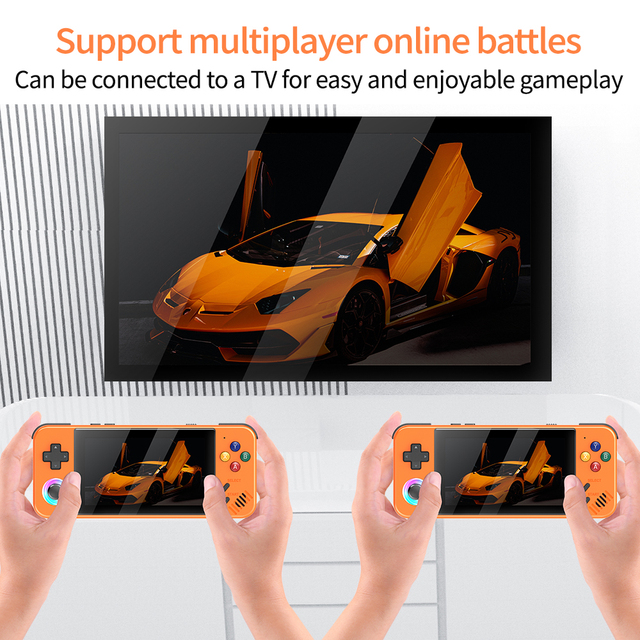 RGB M41 4.2Inch Portable Video Game Players 20000 Games Clamshell Design Retro Handheld Game Console Kids