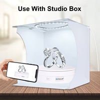Plataforma Giratoria Eléctrica USB PULUZ de 15 cm, Soporte Giratorio para Exhibición, Accesorios para Grabación de Video, Plataforma Giratoria para Fotografía, Carga de 1-5 kg