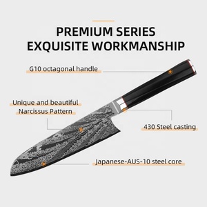 73 <span class=keywords><strong>couches</strong></span> japonais AUS-10 <span class=keywords><strong>damas</strong></span> acier cuisine Nakiri <span class=keywords><strong>couteau</strong></span> 3 pièces ensemble de couteaux de cuisine - Product Image 5