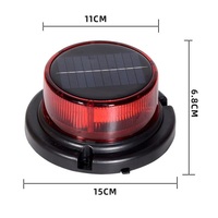 Feux de signalisation d'urgence clignotants ambre, balise lumineuse rotative, lampe LED de signalisation