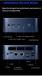 Mini PC NUC AMD R7 7840hs R7 8845hs máy tính mini RAM 64G DDR5 1TB pcie4 wifi6 BT 5.2 Máy tính chơi Game Windows 10 11 Mini PC - Product Image 4
