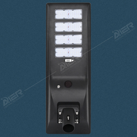 Solution d'éclairage solaire pour projets extérieurs, étanche IP66, garantie 3 ans, 200W-300W 500W, lampadaire solaire LED tout-en-un