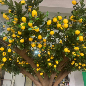 Cây chanh nhân tạo bằng sợi thủy tinh, khung kim loại bền chắc, cao 4m, dùng trong nhà/ngoài trời, kích thước tùy chỉnh, đảm bảo chất lượng cao, miễn phí cho lễ Tạ ơn - Product Image 4