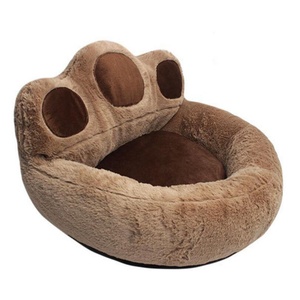 <strong>Fashion</strong> Cute Caws Shaped <strong>Dog</strong> <strong>Beds</strong> Warm Thickened Fleece Luxury Pet House <strong>Beds</strong> - Product Image 5