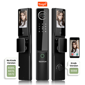 Phong cách giá cả cạnh tranh thông minh bên ngoài Ổ khóa cửa tuya kỹ thuật số thông minh giá bán buôn wifi thông minh khóa cửa với máy ảnh - Product Image 1