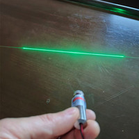 XPL-DM520G80 80mw 520nm Modul Laser Hijau 5.0V Garansi 1 Tahun Harga Kompetitif Baru Ringan 0.05kg Termasuk Catu Daya