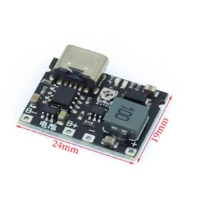 3.7V 9V 5V 2A Module de convertisseur de suralimentation DC-DC type-c DC <span class=keywords><strong>Booster</strong></span> pour 18650 Modules de pilote d'alimentation de charge de batterie au Lithium - Product Image 3