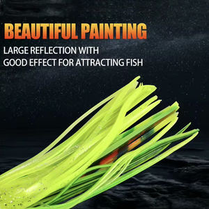 Tête en PVC de 8,5 pouces pour leurre de pêche en mer, leurre dur pour la pêche à la traîne, pour truite, marlin, thon, brochet et sandre, leurre de pêche à la traîne - Product Image 5