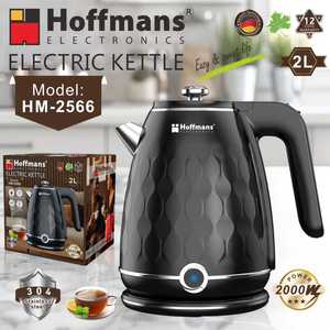 Bouilloire Électrique Hoffmans HM-2566 2L 2000W Chauffage Rapide Qualité Alimentaire 304 Appareil <span class=keywords><strong>Électroménager</strong></span> Vente Chaude Afrique - Product Image 5