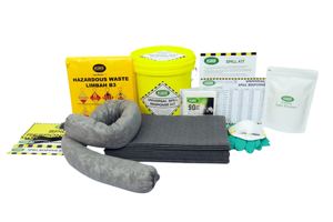 Kit anti-déversement universel fiable SABER 15 litres avec seau, solution universelle de remédiation des déversements pour les lignes de production et les équipes de maintenance - Product Image 2