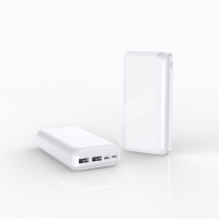 Banque d'alimentation à charge rapide 20000mA, banques d'alimentation avec indicateur LED, charge de téléphone portable
