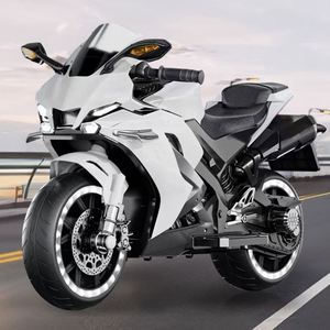 Motocicleta Eléctrica Infantil Personalizable de Gran Tamaño con Luces y Música, Coche de Juguete Musical, Bicicleta Infantil de Dos Ruedas - Product Image 4