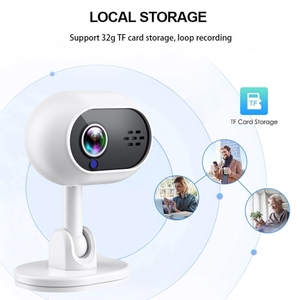 El más nuevo Baby Home Monitor <span class=keywords><strong>A4</strong></span> 1080P HD WiFi Cámara de vigilancia inteligente Voz bidireccional y cámara de seguridad de visión nocturna infrarroja - Product Image 4