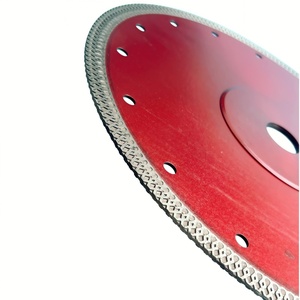 Lame de coupe turbo en maille filetée Net X de qualité stable, directement de l'usine, 230 180 125 115 mm, pour découpe à sec et humide de carreaux, céramique et granit, sans éclats - Product Image 4