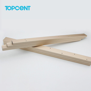 TOPCENT Bàn Trượt Cơ Chế Mở Rộng Gấp Gọn Mở Rộng Hợp Kim Nhôm Bán Đảo Nhà Bếp Trượt Ổ Bi Giấu Kín - Product Image 3