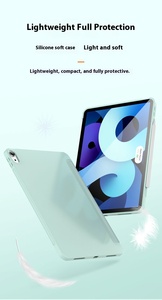 เคสแท็บเล็ตหลากสี TPU <span class=keywords><strong>สี</strong></span>ชมพูฟ้าเคสสำหรับ <span class=keywords><strong>iPad</strong></span> <span class=keywords><strong>Air</strong></span> 4 <span class=keywords><strong>5</strong></span> 10.9นิ้วฝาครอบรุ่น11TH 10th - Product Image 4