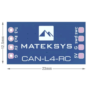 อะแดปเตอร์แปลงสัญญาณ MATEKSYS CAN-L4-RC AP_PERIPH CAN RC INPUT สำหรับ STM32L431xC MCU 5V แปลงสัญญาณ Serial เป็น CAN ขายส่ง - Product Image 2
