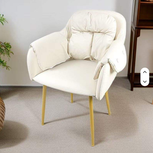 Sillón Individual Moderno para Sala de Estar, Juego de Muebles para Sala de Estar, Sillón de Lujo de Terciopelo para la Sala de Estar - Product Image 6