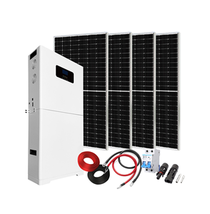 NOUVEAUX systèmes d'énergie solaire 5000 watts système d'énergie solaire domestique 30kw système de conversion d'énergie solaire photovoltaïque - Product Image 1