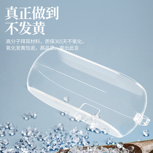 เคสหูฟัง Qcy T1c แบบใส TPU ป้องกันการกระแทก ผิวสัมผัสแบบด้าน สำหรับหูฟัง - Product Image 3
