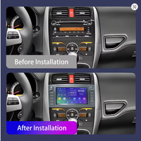 Radio para Auto para Auris Corolla 2006-2012, Navegación GPS, CarPlay Inalámbrico, Android Auto, Reproductor Multimedia DSP, Panel de Control, 1 Año de Garantía