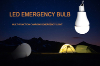 Ampoule LED d'urgence pour éclairage intérieur, ampoule LED de haute qualité, globe PC, batterie Li-ion rechargeable, bloc-batterie 80 E27 0.5