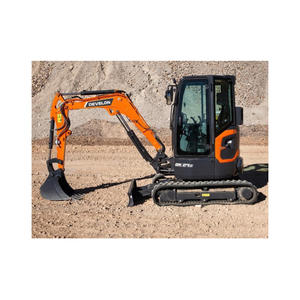 Nouvelles excavatrices DEVELON DX27Z-7, DX17Z-7, DX20ZE-7, DX50Z-7 de 2026 à faible nombre d'heures de fonctionnement avec pince hydraulique disponible. Contactez-nous pour la meilleure offre. - Product Image 1