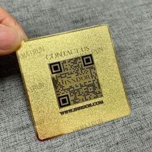 Tarjetas de Membresía Metálicas Económicas con Acabado Arenado, 0.2 mm, 0.3 mm, 0.45 mm, en Blanco, Gran Venta - Product Image 4