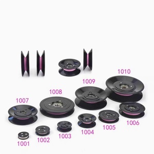 Pay-off Rack Wire Guide Pulley,tension Gun Ceramic Pulley,combined <b>Plastic</b> and Ceramic OEM <b>Plastic</b> <b>Wheels</b> Black <b>Plastic</b> Y Tires - Product Image 1