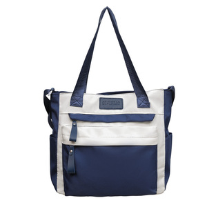 Ensemble de sacs à dos étudiant en nylon imperméable à la <span class=keywords><strong>mode</strong></span> avec fermeture à glissière élégante pour lycéennes avec sac à main - Product Image 6