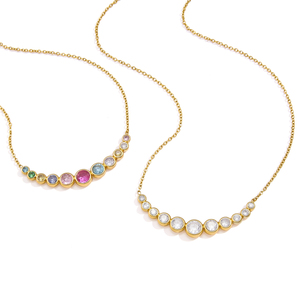 Collana J&D Jewelry con Ciondolo a Forma di Pesce e Stella Marina Placcata in Oro 18K, Strass Bianchi, Catena a Graffetta in Acciaio Inossidabile Impermeabile - Product Image 1