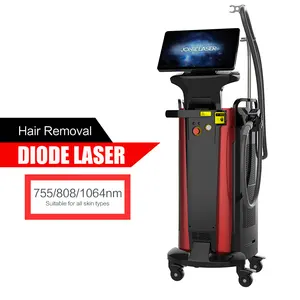 Vertical Triple Wavelengths 755nm 808nm 1064nm Diode Laser Hair Removal System