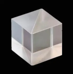 Cube de prisme en verre optique 50/50 séparateur de faisceau en verre