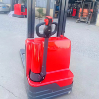 Chariot élévateur à fourche de 1 tonne, transpalette électrique complet, AGV TAIXING JICHUAN, utilisation dans les restaurants et le commerce de détail, vente en usine en Chine, haute qualité, 1 an