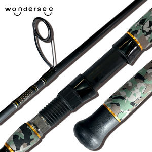 HYD canne à pêche à <span class=keywords><strong>la</strong></span> <span class=keywords><strong>truite</strong></span> <span class=keywords><strong>de</strong></span> haute qualité 2 sections en fibre <span class=keywords><strong>de</strong></span> carbone canne à pêche oem taille canne à pêche à filature d'eau douce à <span class=keywords><strong>vendre</strong></span> - Product Image 1