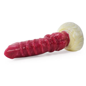 NNSX Beast Dildo Super spesso Dildo massaggiatore vaginale tappo anale Monster Spike pene in Silicone morbido Dildo Sex Toy fornitore all'ingrosso - Product Image 4