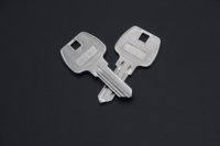 Clé vierge en fer de type S personnalisée, facile à tailler, hauteur 52,3 mm, fournie par l'usine, pour machine à tailler les clés, vente en gros