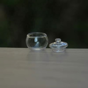 Maison <span class=keywords><strong>de</strong></span> poupée DIY : Mini-bouteille en verre transparente <span class=keywords><strong>et</strong></span> colorée, bouteille à vœux, mini-pot en verre – Accessoires <span class=keywords><strong>de</strong></span> cuisine - Product Image 3