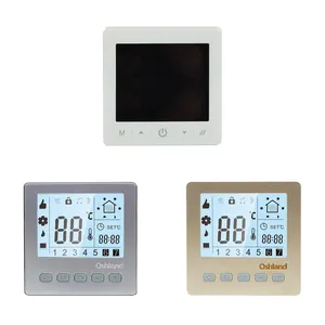 Controlador de termostato digital OEM M75 220V con pantalla LCD de edición de programación