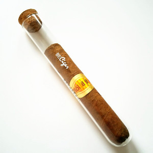 Tubo para Cigarros Tianjing de Vidrio de 22x150mm con Tapón de Corcho e Impresión de Logotipo - Product Image 2