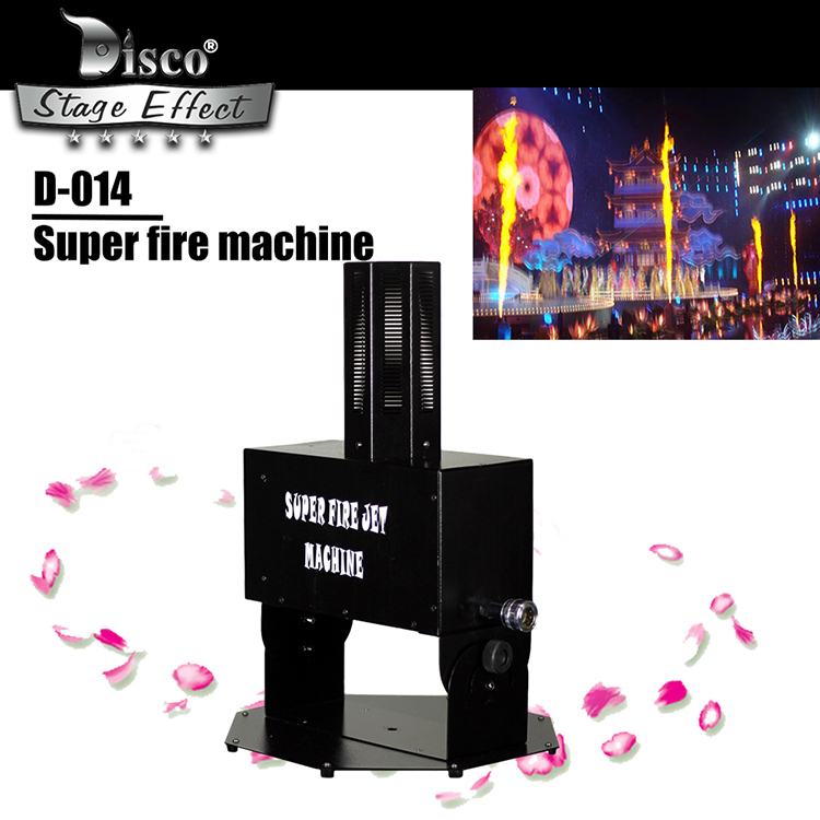 Cinq Têtes Projecteur de Flamme De Feu De Jet Machine 5 Têtes Machine À Feu