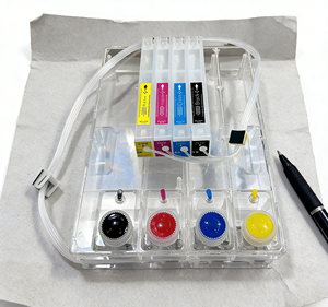 Systèmes d'alimentation continue en encre Colortime HP973 vides, HP973-<span class=keywords><strong>CISS</strong></span>, puce Arc, imprimantes <span class=keywords><strong>Pagewide</strong></span> <span class=keywords><strong>Pro</strong></span> <span class=keywords><strong>477dw</strong></span> 377 452 452dn, pack en vrac - Product Image 2