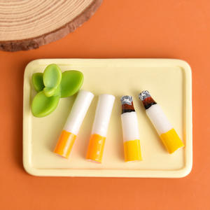 Breloques en résine en forme de cigarettes simulées pour la fabrication de bijoux DIY et la décoration de paysages miniatures - Product Image 5